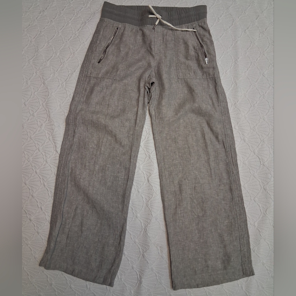 Athleta Dark Gray Relaxed Pants Size 6 - Picture 9 of 16